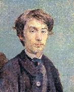  Henri  Toulouse-Lautrec The Artist, Emile Bernard oil on canvas